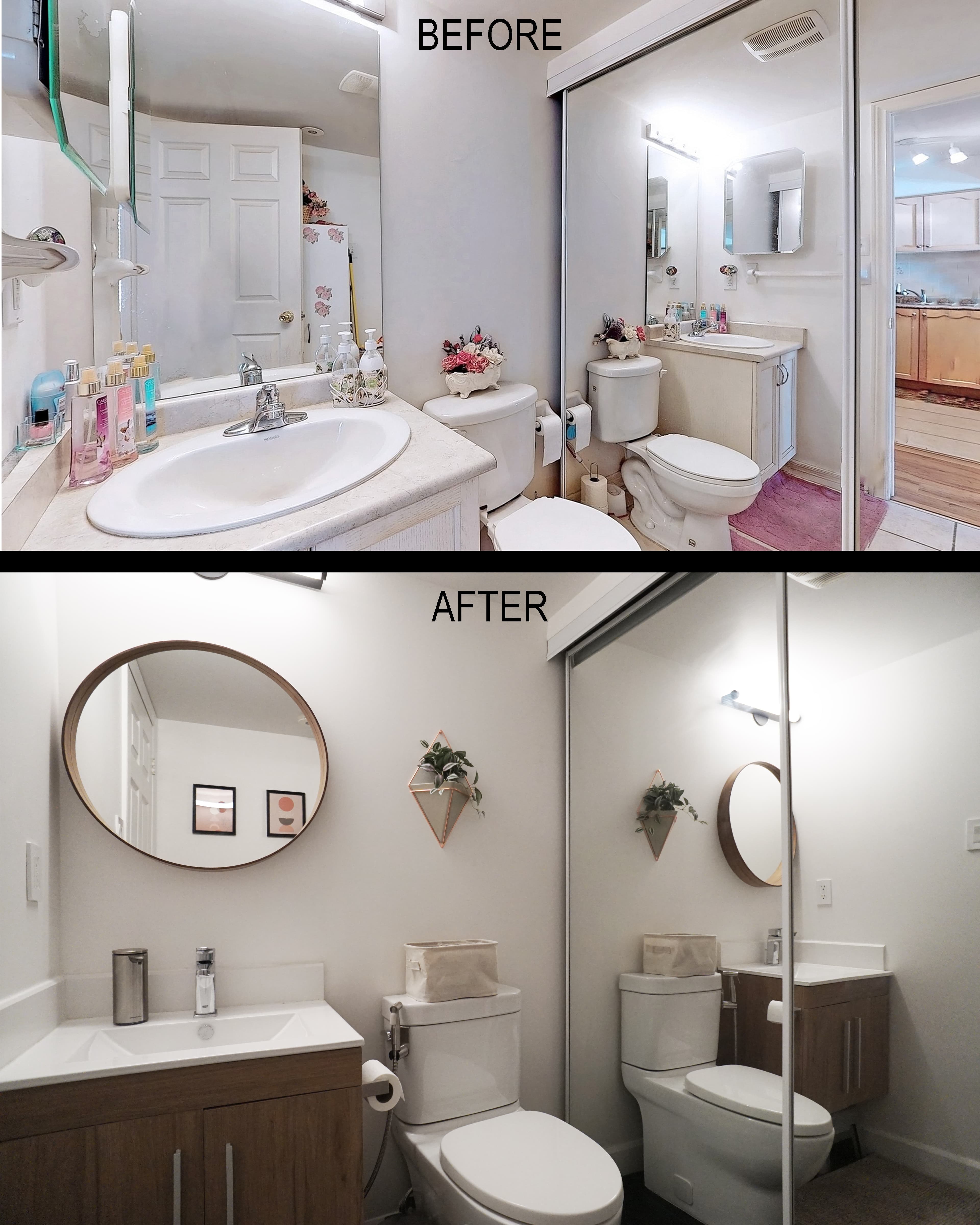 Washroom renovation